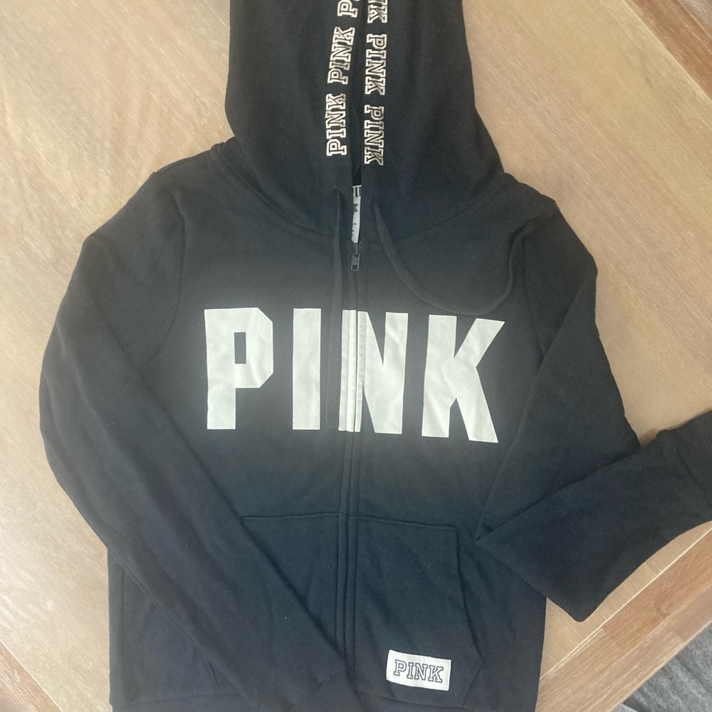 PINK Victorias Secret black sz small BNWOT